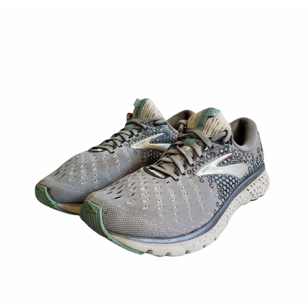 Brooks Glycerin 17 Women's Running Shoes Gray Light Blue Size 9